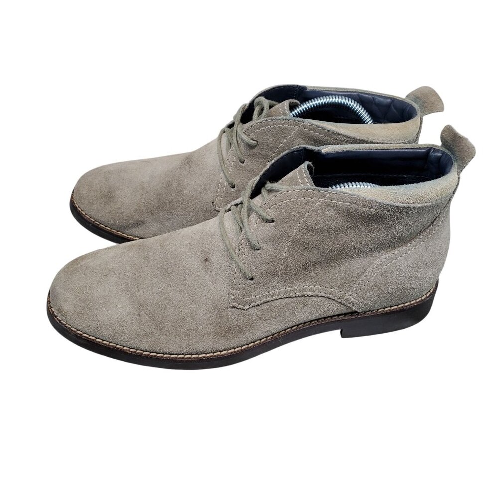 Cole Haan Shoes Mens Size 9 Tan Suede Ogden Stitch II Chukka Boots